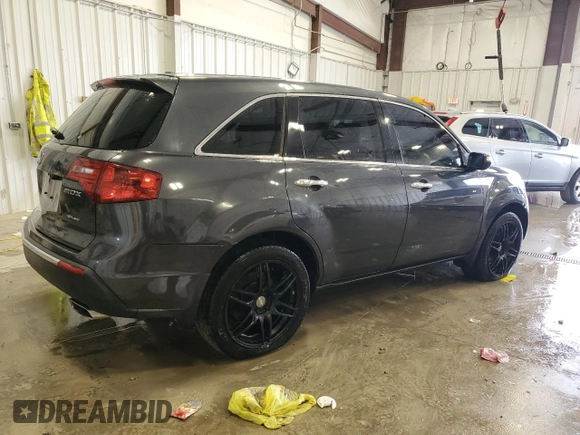 2013 Acura MDX with VIN 2HNYD2H23DH511223, listed as a Copart auction lot 49593885 with 151,932 mi miles and Clean Title. Bid and sale history available at carsss.com. Image 3.
