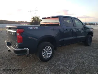 2022 Chevrolet Silverado 1500 LT with VIN 1GCPDKEK6NZ630097, listed as a Copart auction lot 82112084 with 21,692 mi miles and Salvage Title. Bid and sale history available at carsss.com. Image 3.