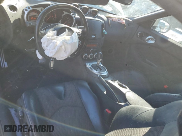 2012 Nissan 370Z Touring with VIN JN1AZ4FHXCM370242, listed as a Copart auction lot 45984005 with 71,579 mi miles and Salvage Title. Bid and sale history available at carsss.com. Image 8.