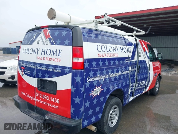 2021 Chevrolet Express Cargo with VIN 1GCWGAFP6M1200316, listed as a IAAI auction lot 41943291 with 87,299 mi miles and . Bid and sale history available at DreamBid. Image 4.
