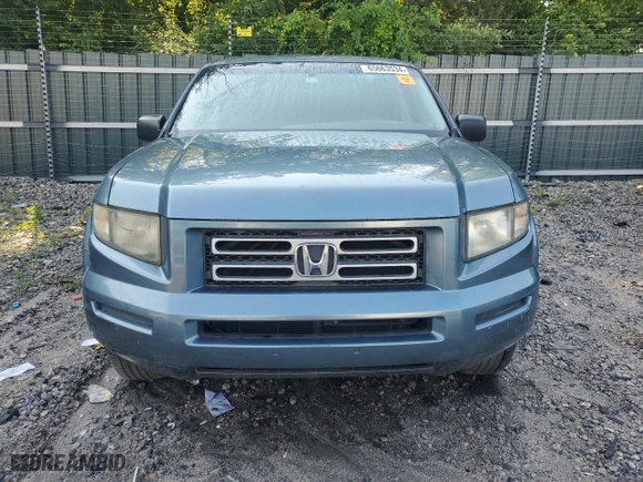 2007 Honda Ridgeline RT with VIN 2HJYK16227H506894, listed as a Copart auction lot 65663534 with 107,611 mi miles and Non Repairable. Bid and sale history available at carsss.com. Image 5.