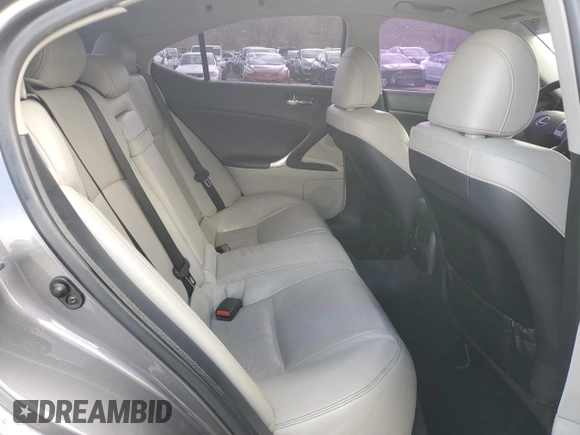 2012 Lexus IS 250 with VIN JTHCF5C29C5056580, listed as a Copart auction lot 47550255 with 116,140 mi miles and Salvage Title. Bid and sale history available at DreamBid. Image 10.