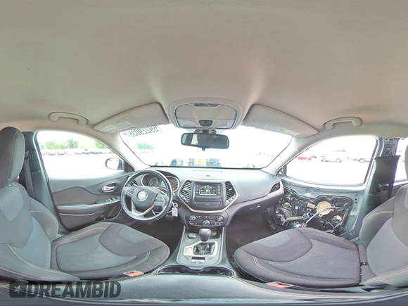 2016 Jeep Cherokee Altitude z VIN 1C4PJMCB7GW308936, wystawiony jako Copart lot #59229035 z przebiegiem 124 087 mil mil oraz Szkoda całkowita • Salvage title. Historia ofert i sprzedaży dostępna na DreamBid. Obrazek 16.