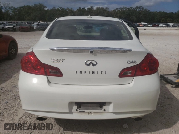 2015 Infiniti Q40 with VIN JN1CV6AP2FM501585, listed as a Copart auction lot 78748614 with 132,915 mi miles and Non Repairable. Bid and sale history available at carsss.com. Image 6.
