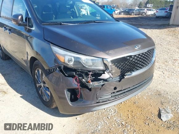 2016 Kia Sedona EX with VIN KNDMC5C11G6184513, listed as a IAAI auction lot 41488816 with 184,476 mi miles. Bid and sale history available at carsss.com. Image 6.