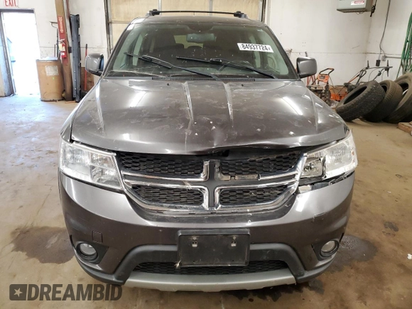 2015 Dodge Journey SXT with VIN 3C4PDCCG9FT722284, listed as a Copart auction lot 84937724 with 210,747 mi miles and Salvage title. Bid and sale history available at DreamBid. Image 5.