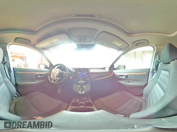 2019 Honda CR-V EX with VIN 2HKRW1H52KH512876, listed as a Copart auction lot 43337215 with 107,566 mi miles and Salvage Title. Bid and sale history available at DreamBid. Image 13.