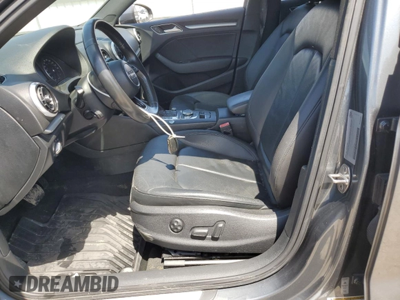 2017 Audi A3 Premium with VIN WAUAUGFF3H1028262, listed as a Copart auction lot 51419595 with Not provided miles and Salvage title. Bid and sale history available at DreamBid. Image 7.