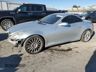 2006 Mercedes-Benz SLK-Class 5.5L AMG with VIN WDBWK73F66F115218, listed as a Copart auction lot 44944335 with 87,110 mi miles and Salvage Title. Bid and sale history available at carsss.com. Image 1.