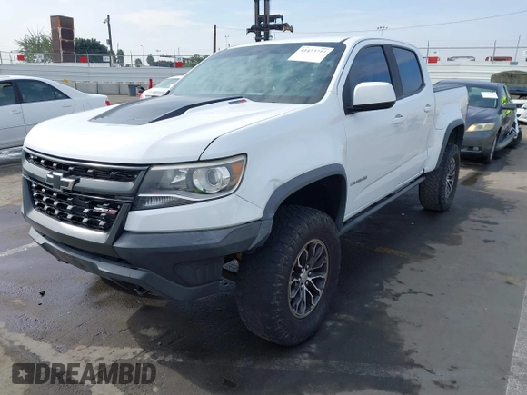 2018 Chevrolet Colorado 4WD ZR2 with VIN 1GCPTEE19J1175475, listed as a IAAI auction lot 41473714 with 107,809 mi miles. Bid and sale history available at carsss.com. Image 19.