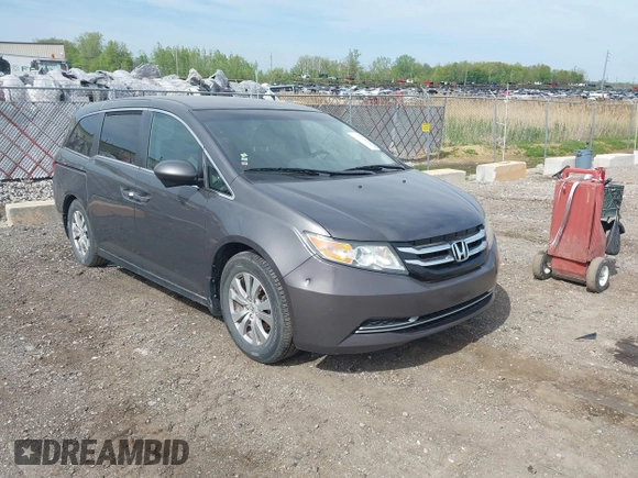 2015 Honda Odyssey EX with VIN 5FNRL5H42FB054557, listed as a IAAI auction lot 42249824 with 199,147 mi miles and . Bid and sale history available at DreamBid. Image 1.