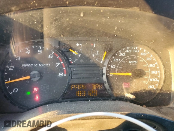 2005 Chevrolet Colorado LS Z71 z VIN 1GCDT196658182639, wystawiony jako Copart lot #43548385 z przebiegiem 183 129 mil mil oraz Szkoda całkowita • Salvage title. Historia ofert i sprzedaży dostępna na DreamBid. Obrazek 9.