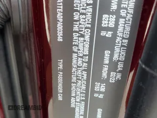 2023 Lucid Air Touring z VIN 50EA1TEA0PA003548, wystawiony jako Copart lot #54116365 z przebiegiem 25 535 mil mil oraz Szkody całkowita. Historia ofert i sprzedaży dostępna na DreamBid. Obrazek 12.
