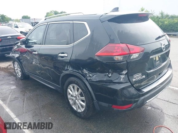 2019 Nissan Rogue SV with VIN JN8AT2MT1KW261931, listed as a IAAI auction lot 42274227 with 141,518 mi miles and . Bid and sale history available at DreamBid. Image 3.