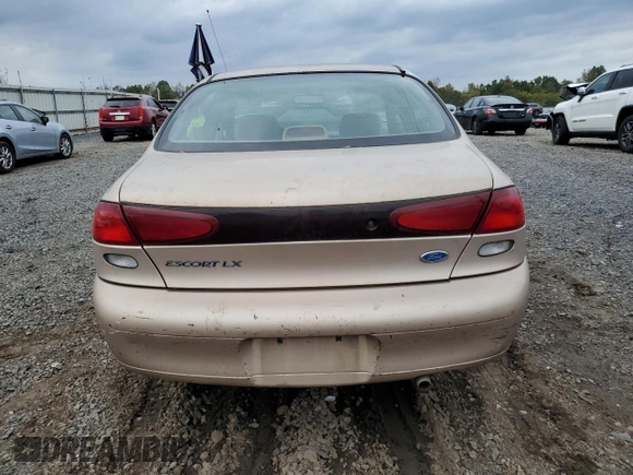 1997 Ford Escort LX z VIN 1FALP13P2VW326223, wystawiony jako Copart lot #74509294 z przebiegiem 55 265 mil mil oraz Szkoda całkowita • Salvage title. Historia ofert i sprzedaży dostępna na DreamBid. Obrazek 6.