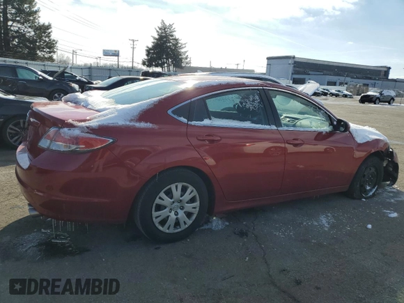 2009 Mazda 6 i Sport with VIN 1YVHP81A195M06688, listed as a Copart auction lot 45909765 with 122,000 mi miles and Salvage Title. Bid and sale history available at carsss.com. Image 3.