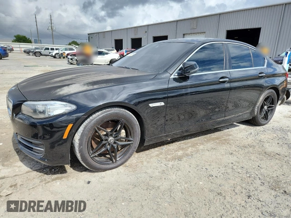 2014 BMW 5 Series 550i with VIN WBAKN9C50ED680744, listed as a Copart auction lot 64983425 with 161,172 mi miles and Clean title. Bid and sale history available at DreamBid. Image 1.