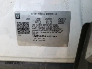 2020 Chevrolet Bolt EV LT with VIN 1G1FY6S06L4107367, listed as a Copart auction lot 42436773 with 25,476 mi miles. Bid and sale history available at carsss.com. Image 12.