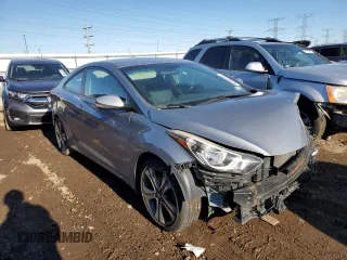 2014 Hyundai Elantra z VIN KMHDH6AH0EU028362, wystawiony jako Copart lot #50162445 z przebiegiem 113 782 mil mil oraz Szkody całkowita. Historia ofert i sprzedaży dostępna na DreamBid. Obrazek 4.