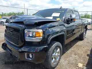 2015 GMC Sierra 2500HD Denali with VIN 1GT120E82FF574358, listed as a IAAI auction lot 42377676 with 86,097 mi miles and . Bid and sale history available at DreamBid. Image 17.
