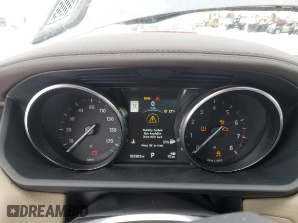 2016 Land Rover Range Rover Sport HSE with VIN SALWR2VF6GA557811, listed as a Copart auction lot 45324695 with 85,903 mi miles and Salvage Title. Bid and sale history available at DreamBid. Image 9.