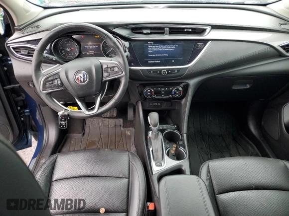 2021 Buick Encore GX Essence with VIN KL4MMFSL3MB126714, listed as a Copart auction lot 46867885 with 61,260 mi miles and Clean title. Bid and sale history available at DreamBid. Image 8.