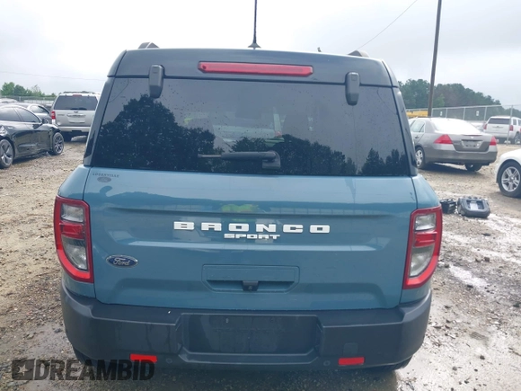 2021 Ford Bronco Sport Outer Banks with VIN 3FMCR9C60MRB05372, listed as a IAAI auction lot 42502281 with 30,580 mi miles and . Bid and sale history available at DreamBid. Image 17.
