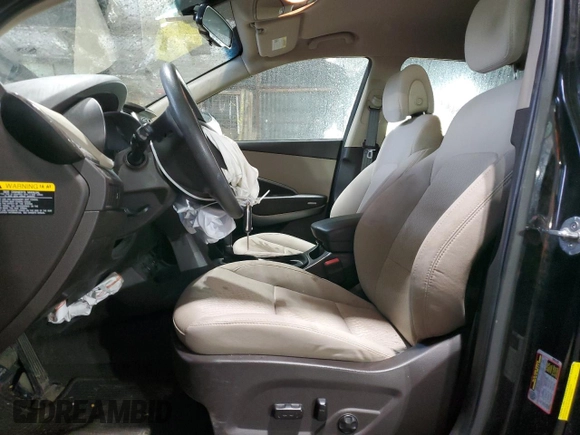 2017 Hyundai Santa Fe 2.4L with VIN 5NMZUDLB1HH013853, listed as a Copart auction lot 62577715 with 65,336 mi miles and Salvage title. Bid and sale history available at DreamBid. Image 7.