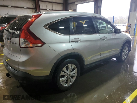 2012 Honda CR-V EX-L with VIN JHLRM4H75CC027317, listed as a Copart auction lot 51216285 with 127,586 mi miles and Salvage Title. Bid and sale history available at carsss.com. Image 3.