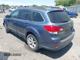 2013 Subaru Outback Premium with VIN 4S4BRBHCXD3268465, listed as a IAAI auction lot 42559125 with 122,768 mi miles and . Bid and sale history available at DreamBid. Image 3.