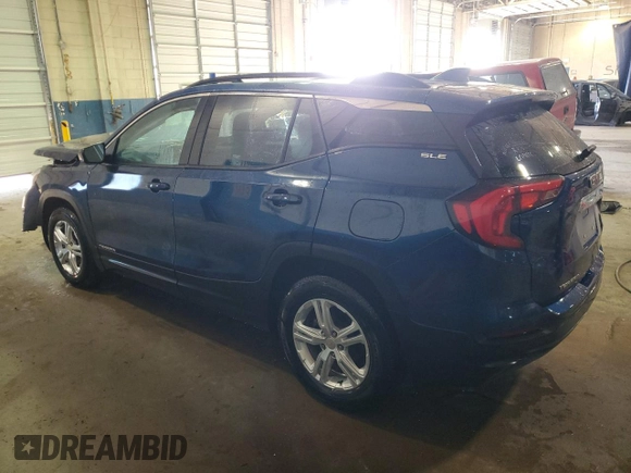2020 GMC Terrain SLE with VIN 3GKALMEV2LL146547, listed as a Copart auction lot 47950095 with 61,623 mi miles and Non Repairable. Bid and sale history available at carsss.com. Image 2.