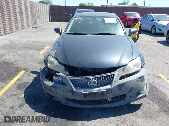 2009 Lexus IS 250 with VIN JTHBK262195094976, listed as a IAAI auction lot 42014502 with 162,102 mi miles. Bid and sale history available at carsss.com. Image 12.