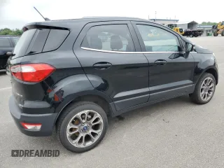 2020 Ford EcoSport Titanium z VIN MAJ6S3KL9LC361409, wystawiony jako Copart lot #59966875 z przebiegiem 115 861 mil mil oraz Czysty tytuł • Clean title. Historia ofert i sprzedaży dostępna na DreamBid. Obrazek 3.