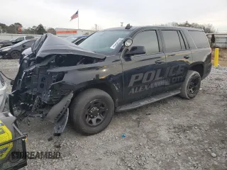2020 Chevrolet Tahoe Commercial z VIN 1GNLCDEC2LR230788, wystawiony jako Copart lot #89169945 z przebiegiem Nie podano mil oraz Szkoda całkowita • Salvage title. Historia ofert i sprzedaży dostępna na DreamBid. Obrazek 1.