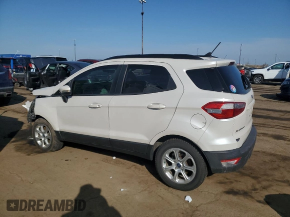 2019 Ford EcoSport SE с VIN MAJ3S2GE2KC258435, выставлен на аукционе Copart как лот 53804705 с пробегом 57 954 миль миль и Чистый • Clean title. История ставок и продаж доступна на DreamBid. Изображение 2.