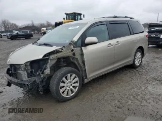 2017 Toyota Sienna LE with VIN 5TDJZ3DC8HS149992, listed as a Copart auction lot 51878725 with 90,299 mi miles and Salvage title. Bid and sale history available at DreamBid. Image 1.