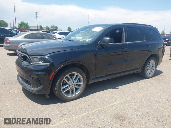 2023 Dodge Durango GT Plus with VIN 1C4RDJDGXPC688087, listed as a IAAI auction lot 42685018 with 58,999 mi miles and . Bid and sale history available at DreamBid. Image 18.