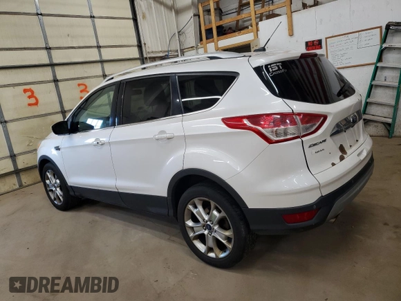 2014 Ford Escape Titanium with VIN 1FMCU9J94EUE52922, listed as a Copart auction lot 52143325 with 193,819 mi miles and Salvage Title. Bid and sale history available at carsss.com. Image 2.