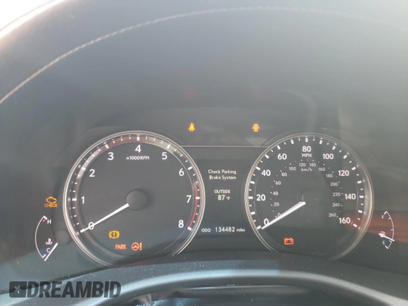 2013 Lexus GS 350 with VIN JTHCE1BL7D5000922, listed as a Copart auction lot 66802844 with 134,482 mi miles and Salvage Title. Bid and sale history available at carsss.com. Image 9.