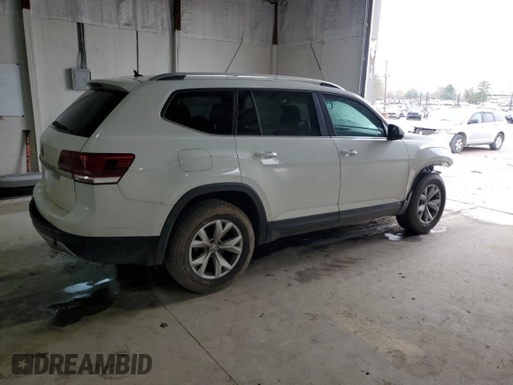 2018 Volkswagen Atlas S z VIN 1V2AP2CA6JC528298, wystawiony jako Copart lot #51115755 z przebiegiem 185 546 mil mil oraz Szkoda całkowita • Salvage title. Historia ofert i sprzedaży dostępna na DreamBid. Obrazek 3.