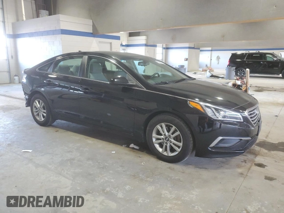 2016 Hyundai Sonata SE with VIN 5NPE24AF4GH346494, listed as a Copart auction lot 53550375 with 163,125 mi miles and Salvage Title. Bid and sale history available at carsss.com. Image 4.