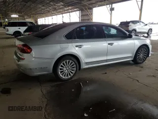 2017 Volkswagen Passat 1.8T SE with VIN 1VWBT7A3XHC007806, listed as a Copart auction lot 48146145 with 119,710 mi miles and Salvage Title. Bid and sale history available at carsss.com. Image 3.