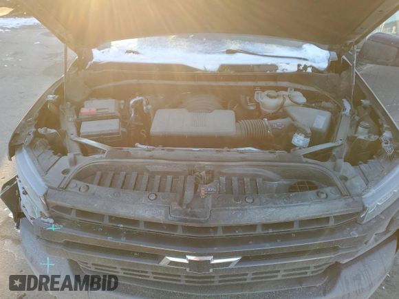 2021 Chevrolet Silverado 1500 RST with VIN 3GCUYEED0MG395057, listed as a Copart auction lot 45287335 with 52,874 mi miles and Salvage Title. Bid and sale history available at carsss.com. Image 12.