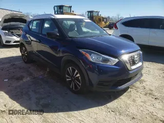 2020 Nissan Kicks SV with VIN 3N1CP5CV6LL532814, listed as a Copart auction lot 45410675 with 125,017 mi miles and Salvage Title. Bid and sale history available at carsss.com. Image 11.