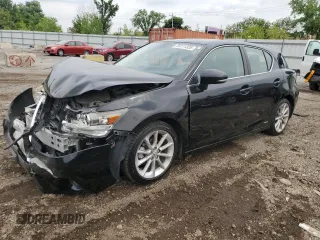 2012 Lexus CT 200h with VIN JTHKD5BH7C2117143, listed as a Copart auction lot 59111325 with 93,247 mi miles and Salvage title. Bid and sale history available at DreamBid. Image 1.