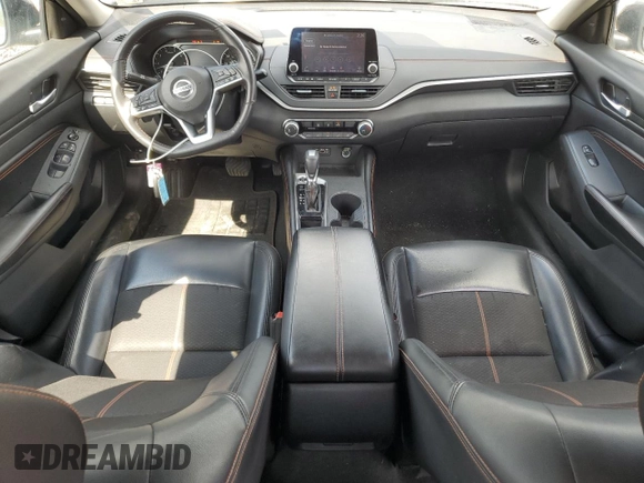 2022 Nissan Altima SR with VIN 1N4BL4CV0NN414555, listed as a Copart auction lot 53052805 with 38,050 mi miles and Salvage Title. Bid and sale history available at DreamBid. Image 8.