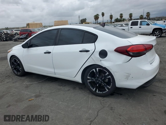 2017 Kia Forte LX with VIN 3KPFK4A72HE096420, listed as a Copart auction lot 53404755 with 164,743 mi miles and Salvage Title. Bid and sale history available at carsss.com. Image 2.