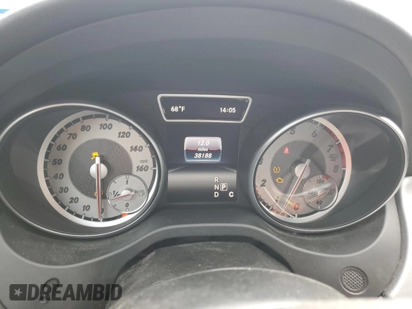 2016 Mercedes-Benz CLA 250 with VIN WDDSJ4GB2GN324333, listed as a Copart auction lot 73189793 with 38,188 mi miles and . Bid and sale history available at DreamBid. Image 9.