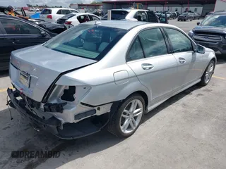 2014 Mercedes-Benz C 250 Sport with VIN WDDGF4HB1EA951907, listed as a IAAI auction lot 42580563 with 51,592 mi miles and . Bid and sale history available at DreamBid. Image 4.