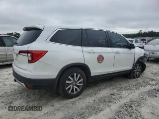 2022 Honda Pilot EX-L with VIN 5FNYF5H50NB014407, listed as a Copart auction lot 60507325 with 71,067 mi miles and Salvage title. Bid and sale history available at DreamBid. Image 3.